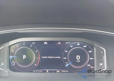 2020 Volkswagen Tiguan 2.0T Sel Premium R-Line z USA, uszkodzony, nr VIN 3VV4B7AX3LM068229